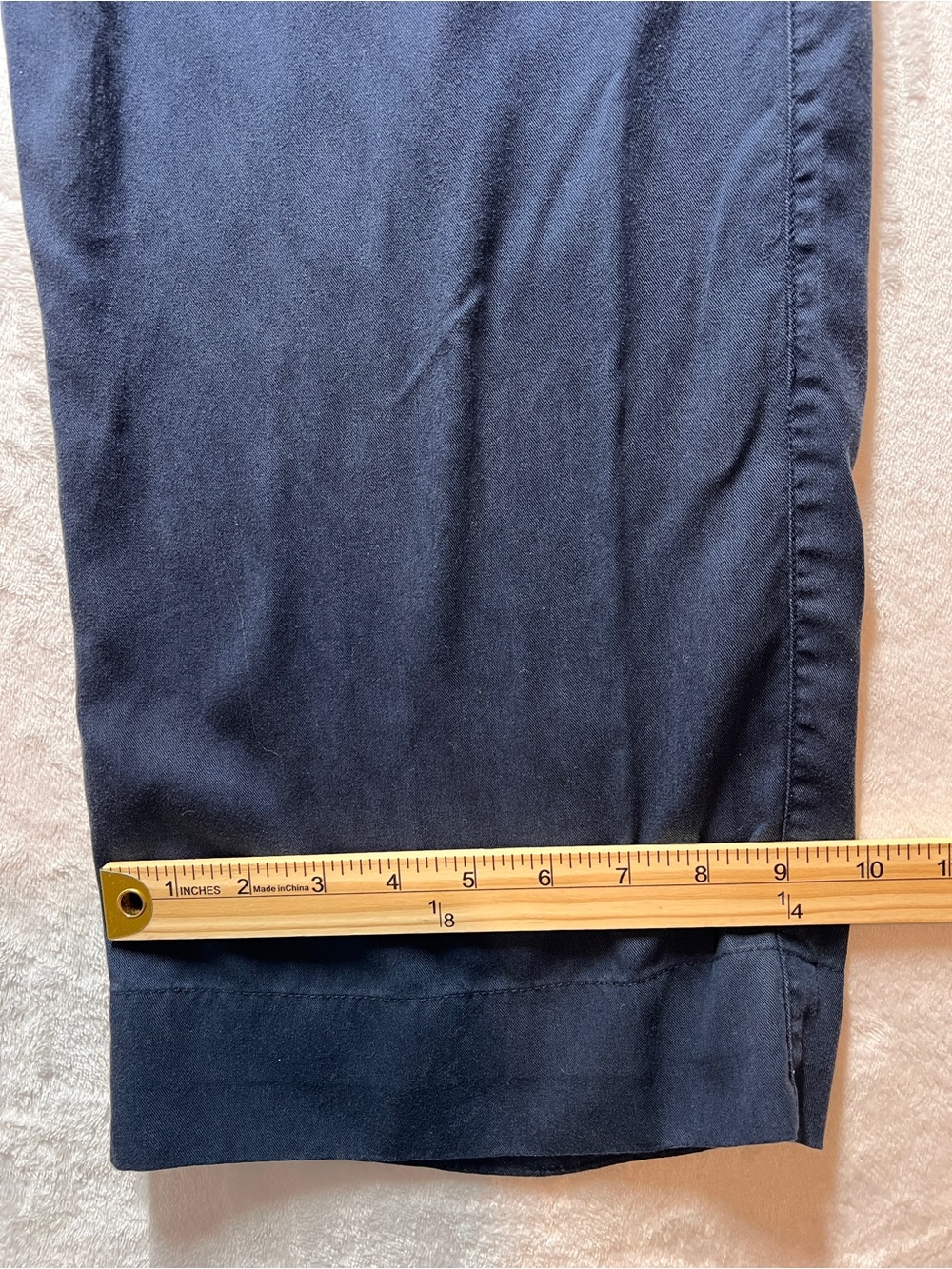 Quince Women’s Vintage Wash Tencel Wide Leg Pants Midnight Blue XS - Picture 4 of 12